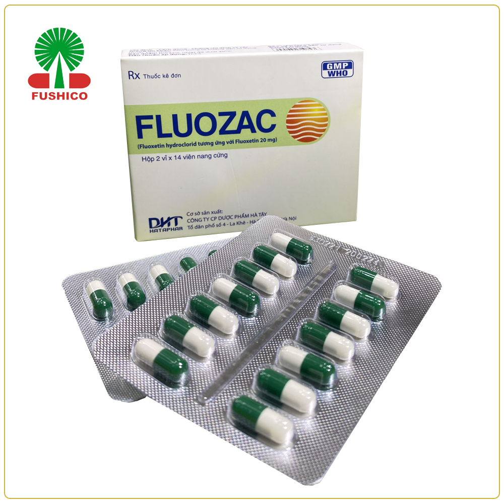 Fluozac 20mg Hộp 2 Vỉ x 14 Viên - Thuốc Chống Xuất Tinh Sớm