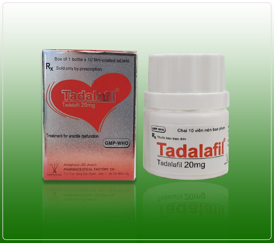 Tadalafil 20mg là thuốc  gì? Tadalafil 20mg giá bao nhiêu, mua ở đâu?